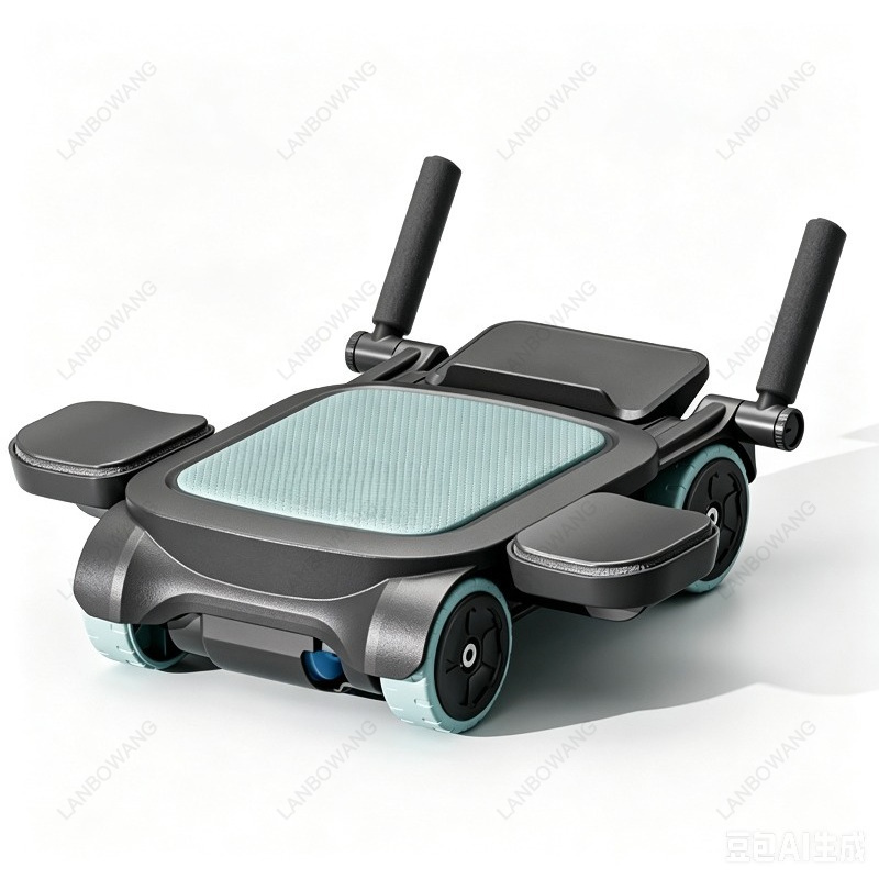 Ab Wheel Roller - Novo rolo abdominal com 4 rodas