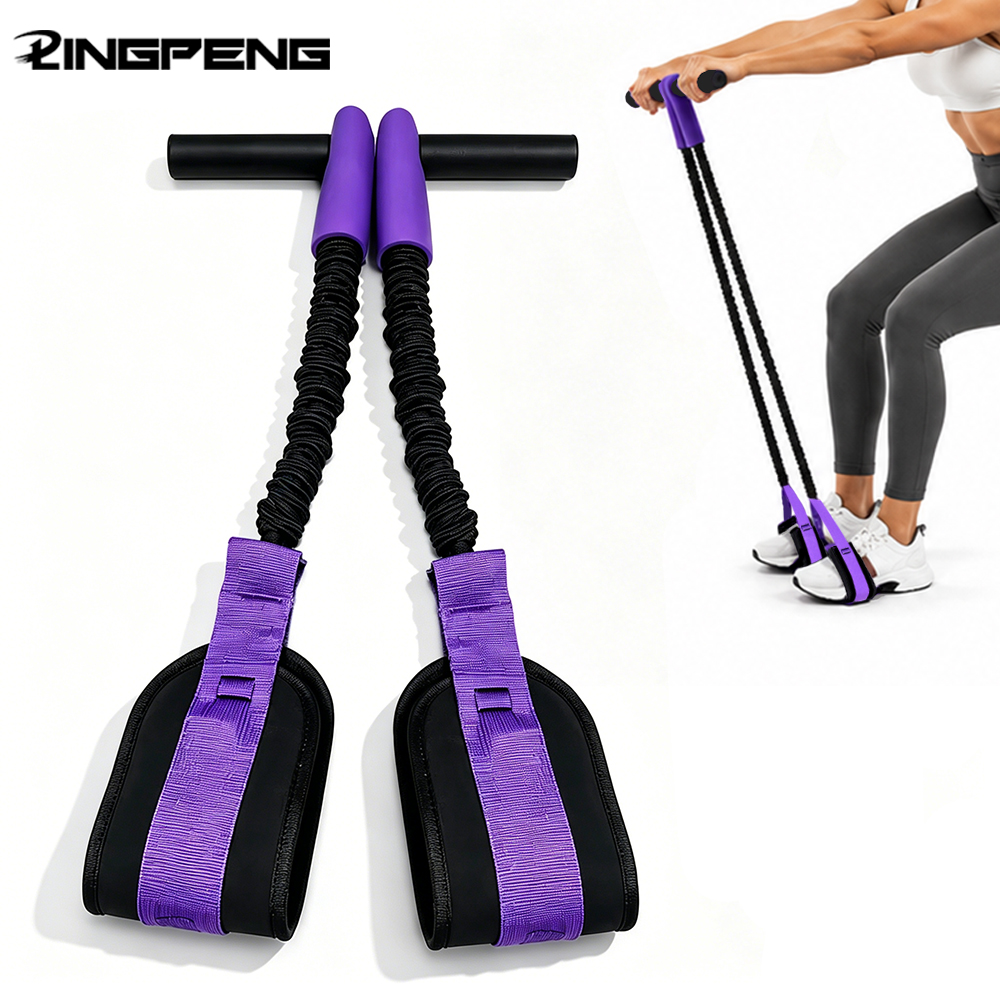 Yoga Fitness Trainer - Equipamento Profissional para Abdominais: Faixas Elásticas