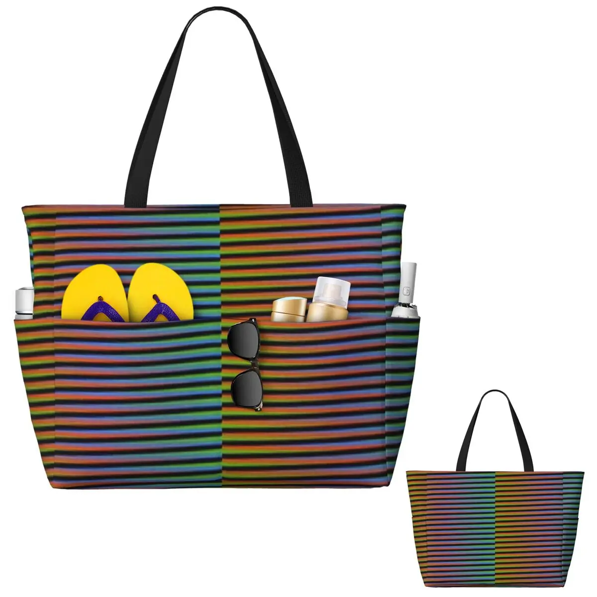 Yoga Fitness Tote - Bolsa de Praia Carlos Cruz Diez