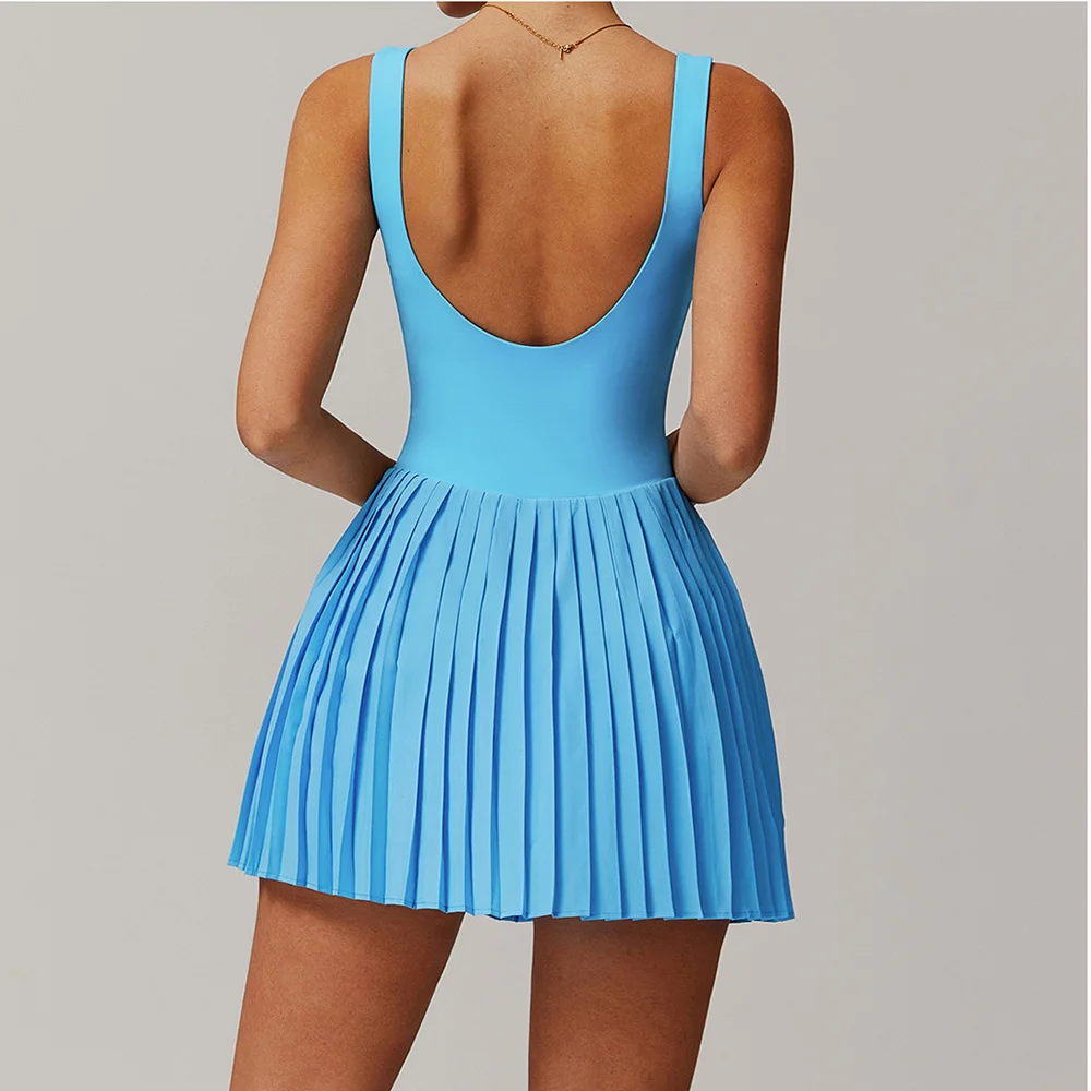 Yoga Fitness Dress - Conjunto de Yoga: Vestido Esportivo Feminino