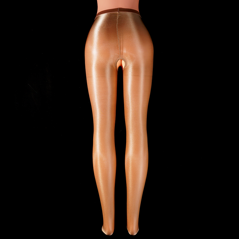 Yoga Fitness Fit Club - Meias-calças femininas transparentes, leggings brilhantes, meias