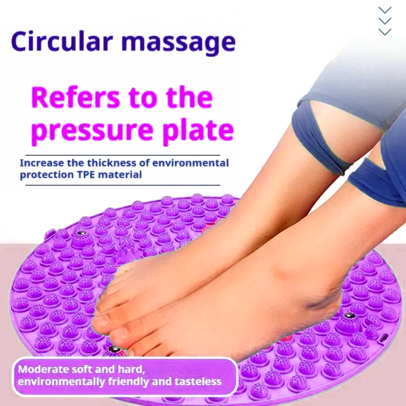 Yoga And Fitness Mat - Tapete de acupressão para massagem nos