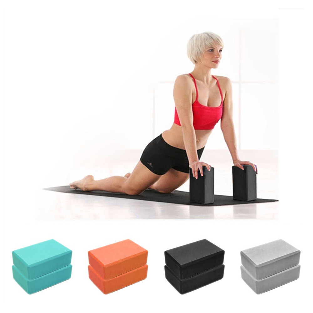 Yoga Fitness Health - Colorido eva yoga bloco tijolo antiderrapante