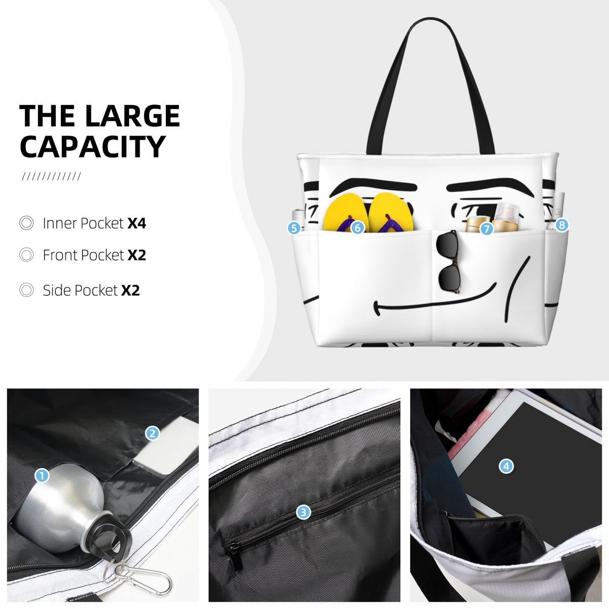Bolsa tote masculina para prai - Yoga Fitness Tote avaliação e preço