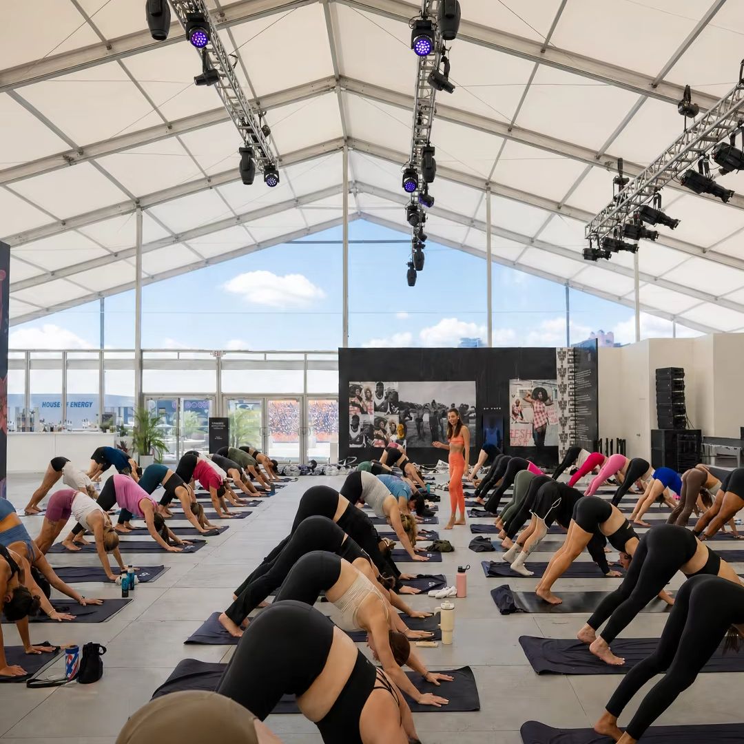 Tenda Atrium de Alumínio Branc - Yoga Fitness Retreat avaliação e preço
