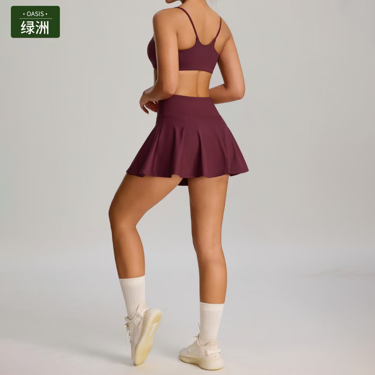 Novo vestido de tênis ao ar li - Yoga Fitness Dress avaliação e preço