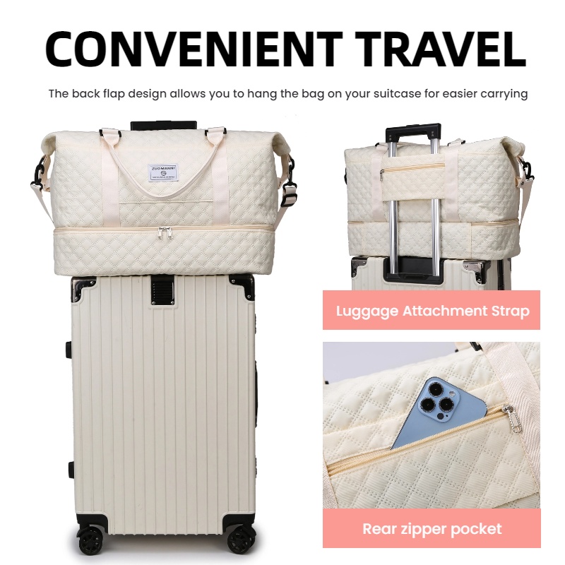 Bolsa de Viagem Grande Capacid - Yoga Fitness Tote avaliação e preço