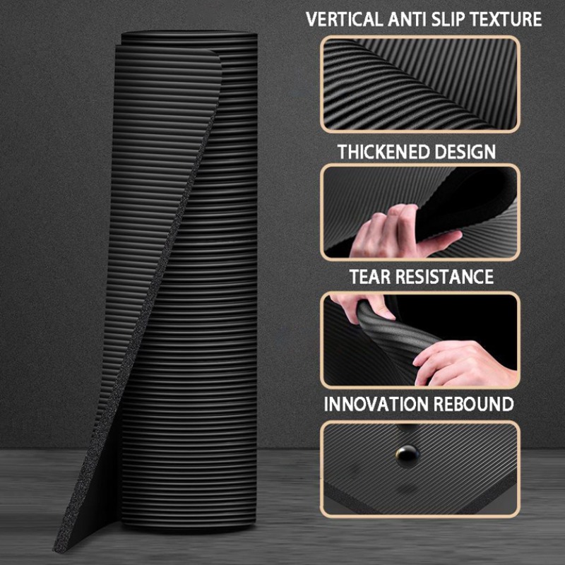 Tapete de yoga de 20mm extra l - Yoga Fitness Health avaliação e preço