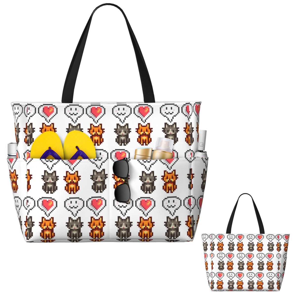 Bolsa tote grande para praia S - Yoga Fitness Videos Free avaliação e preço