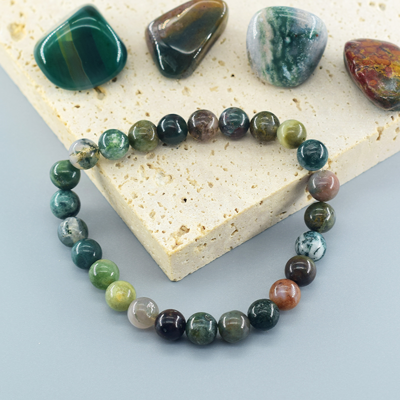 Pulseira de Cristal de Ágata N - Yoga Fitness Gifts avaliação e preço