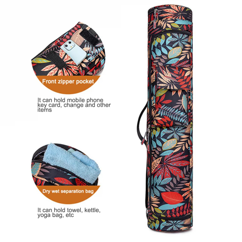 Novo fitness impresso saco de  - Yoga And Fitness Mat avaliação e preço