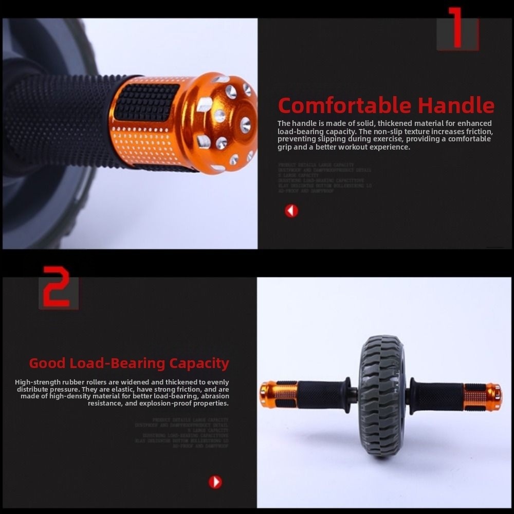 Rolo Abdominal Ergonômico com  - Ab Wheel Roller avaliação e preço