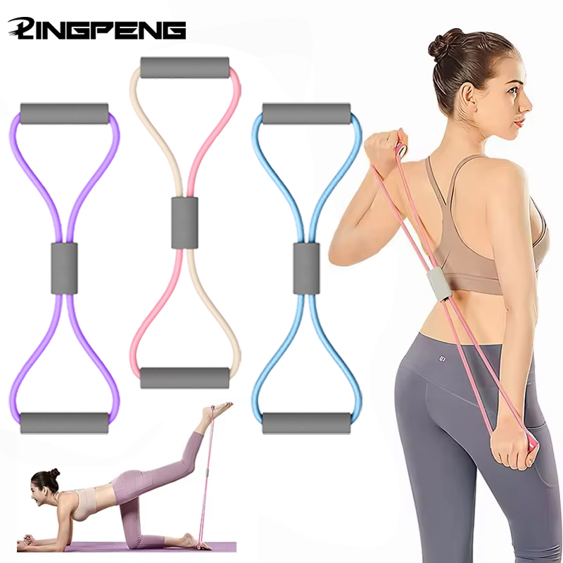 1 pçs casa ginásio elástico po - Yoga Fitness Trainer avaliação e preço