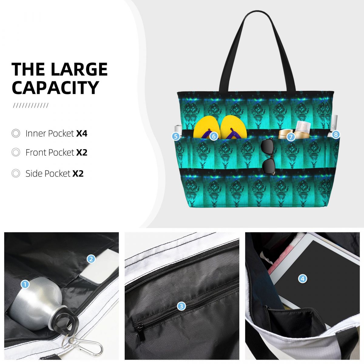 Bolsa tote grande para jogos e - Yoga Fitness Videos Free avaliação e preço
