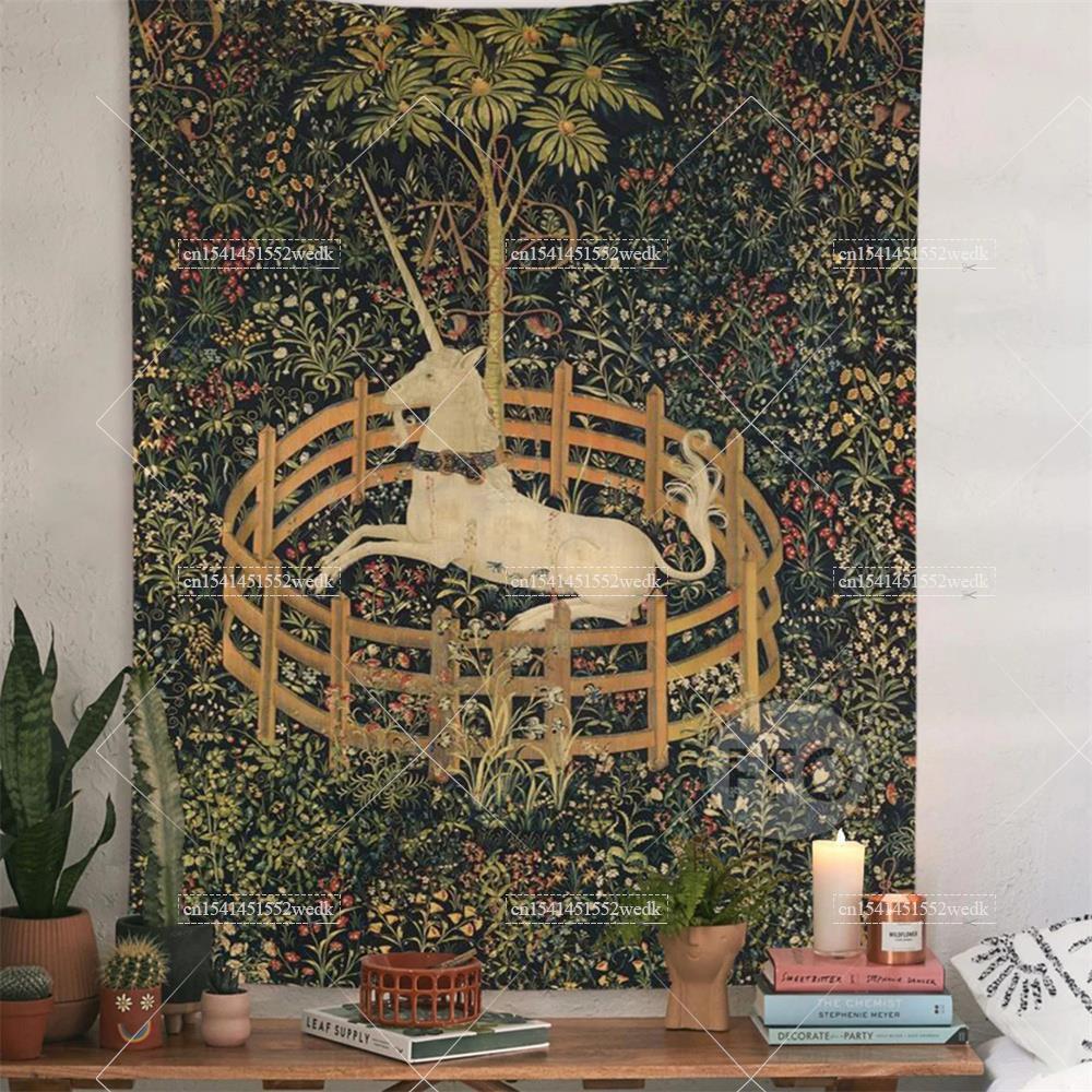 O unicórnio na tapeçaria de pa - Yoga And Fitness Mat avaliação e preço