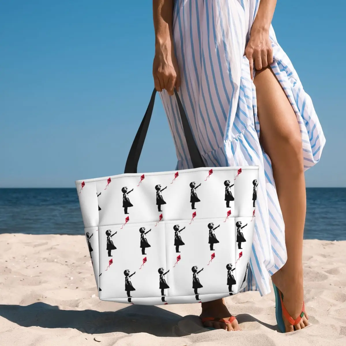 Ethereum X Banksy Balloon Girl - Yoga Fitness Tote avaliação e preço