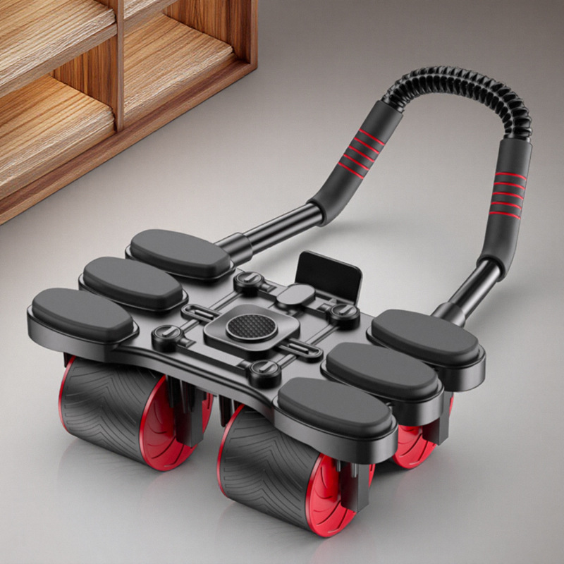 Roda Abdominal de Quatro Rodas - Ab Wheel Roller avaliação e preço