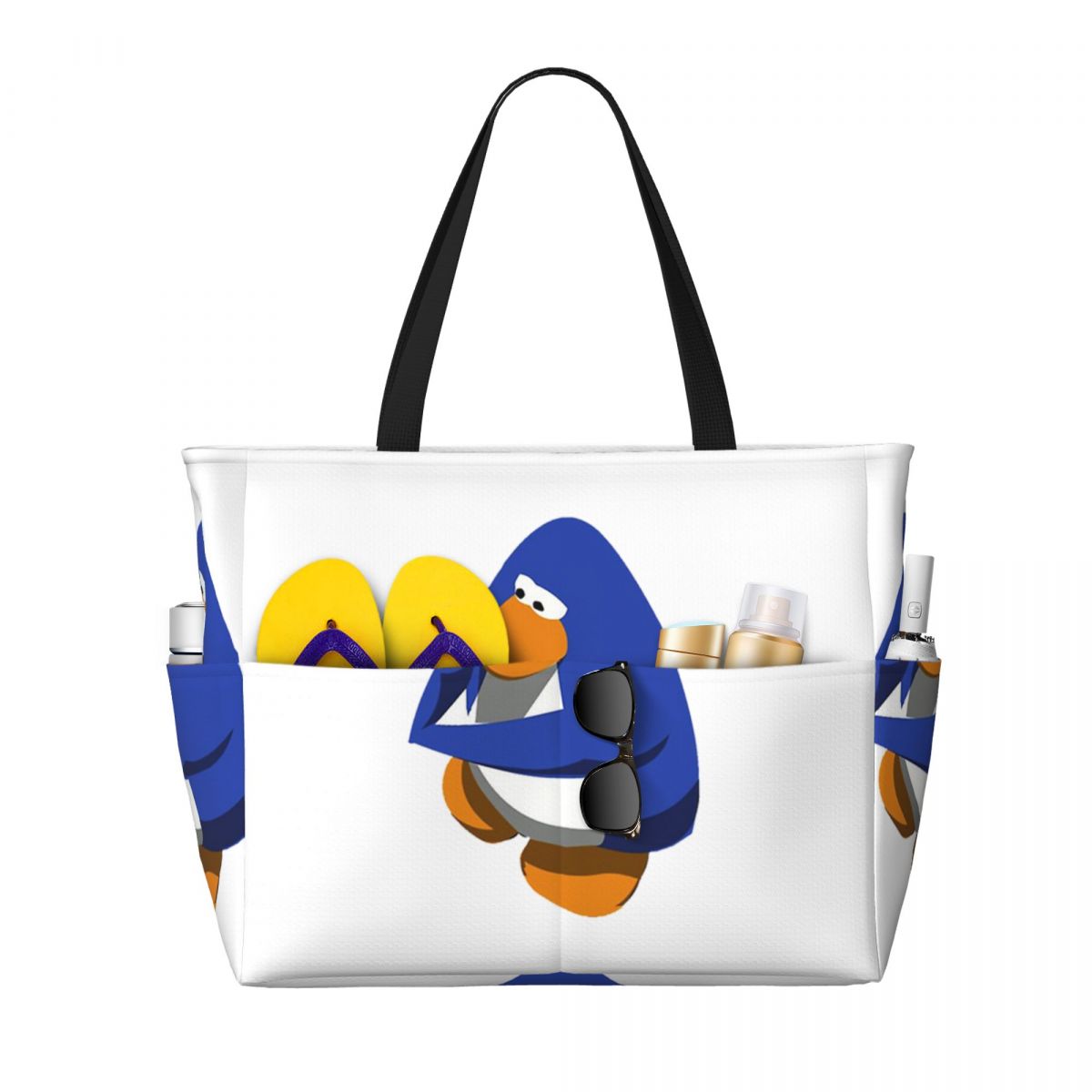 Clube pinguim boi praia sacola - Yoga Fitness Tote avaliação e preço