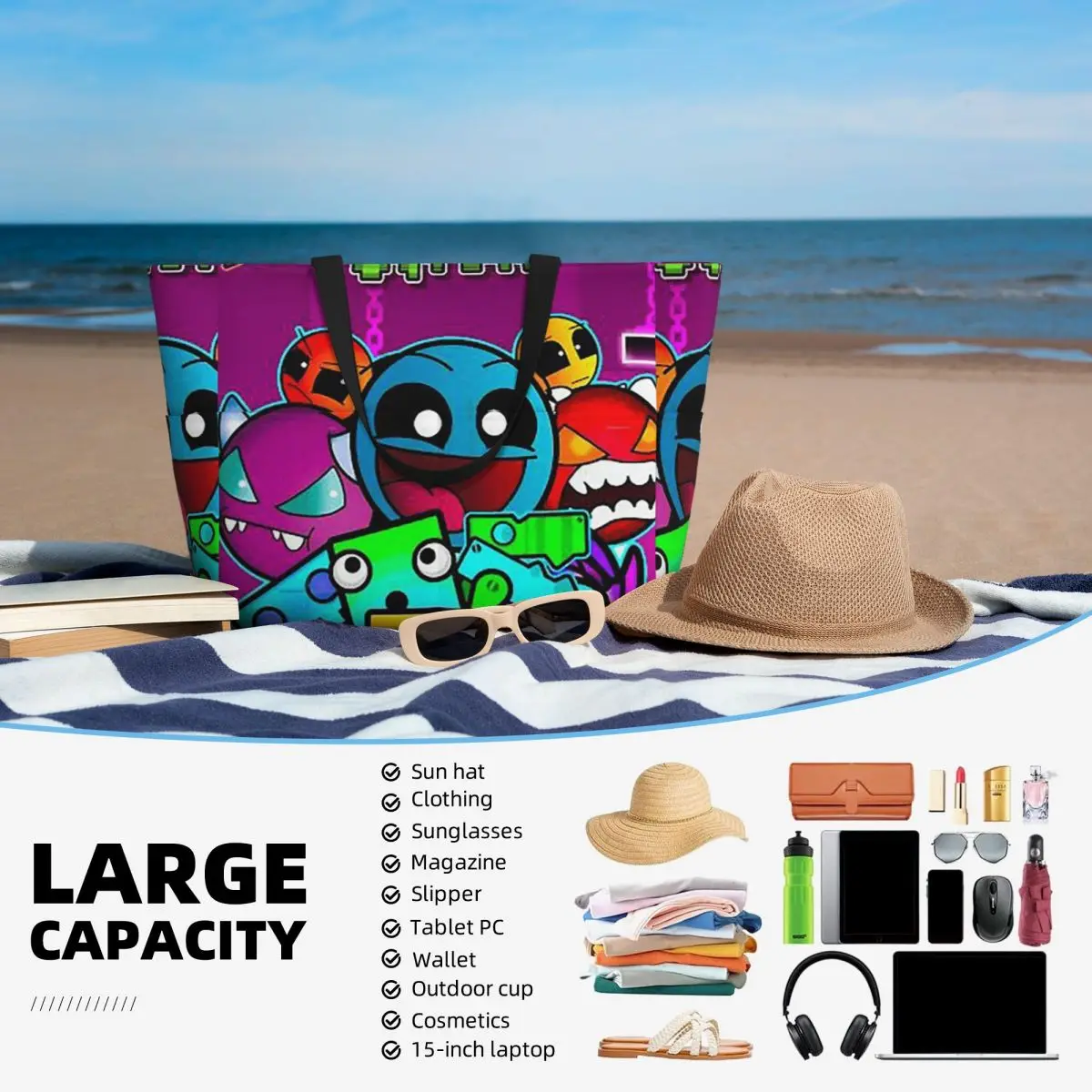 Bolsa tote grande para jogos e - Yoga Fitness Videos Free avaliação e preço