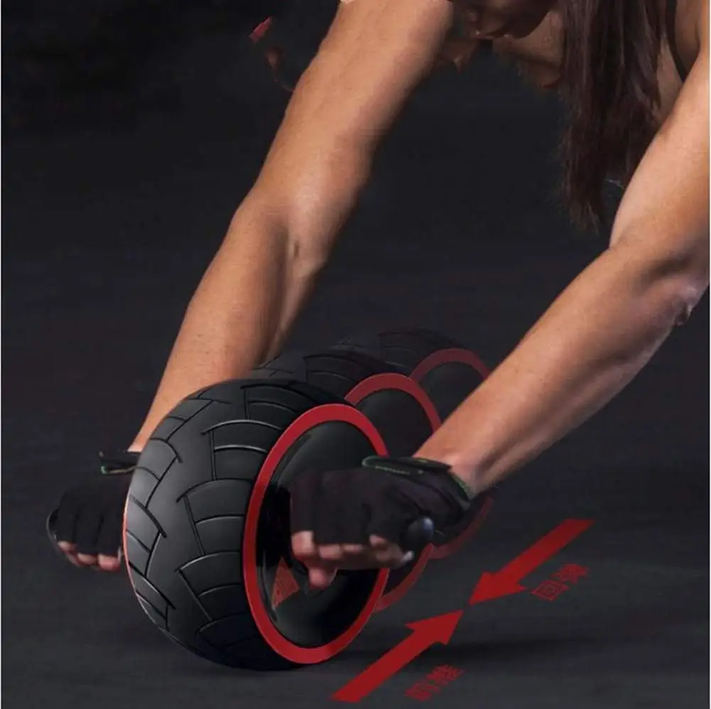 Roda Abdominal AB Wheel com Al - Ab Wheel Roller avaliação e preço