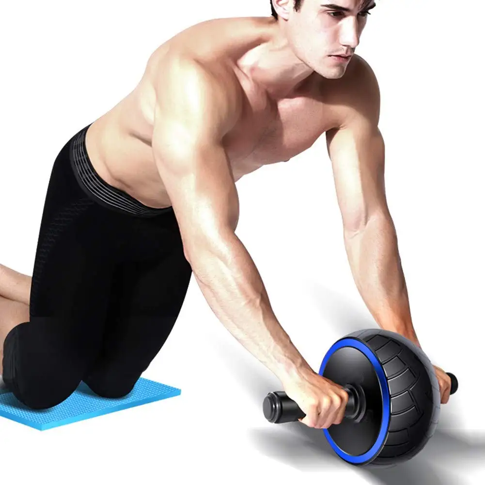 Roda Abdominal AB Wheel com Al - Ab Wheel Roller avaliação e preço