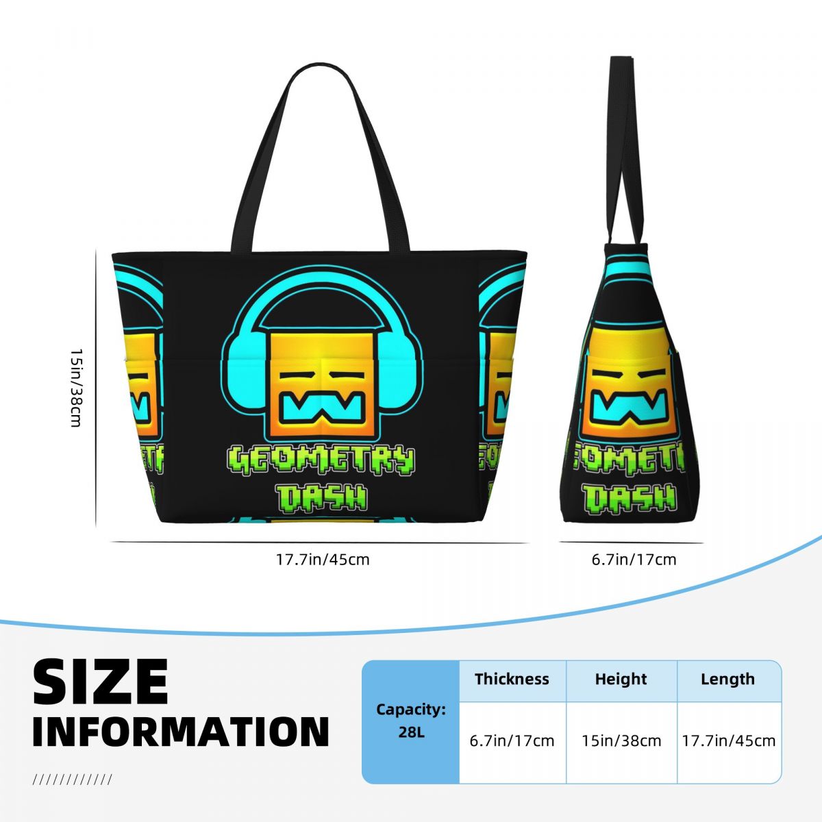 Bolsa de Praia Geometricamente - Yoga Fitness Tote avaliação e preço