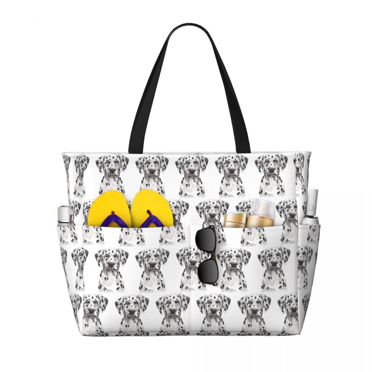 Bolsa de praia Dalmatian, bols - Yoga Fitness Tote avaliação e preço