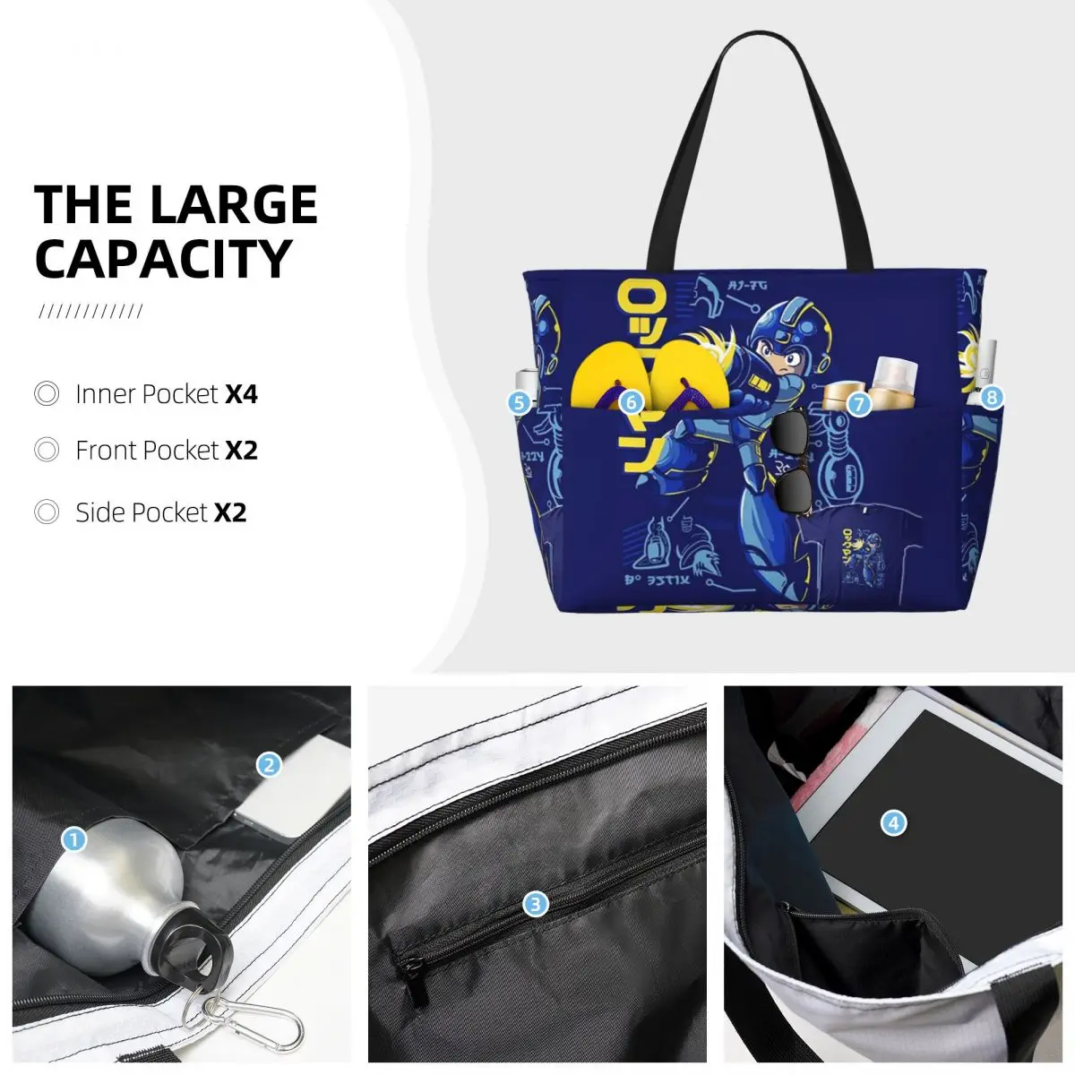 Bolsa tote grande para jogos d - Yoga Fitness Videos Free avaliação e preço